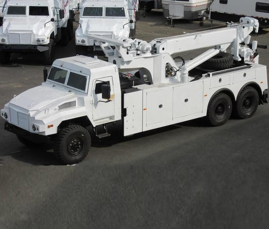 EQ5250F Dongfeng 6x6 внедорожный автомобиль-эвакуатор, бронированный грузовик-эвакуатор