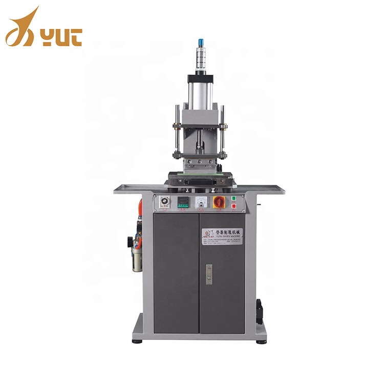 Yt-822 Pneumatic Indentation Leather Bronzing Embossing Hot Stamping Machine