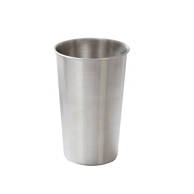 Nicety wholesale stainless steel coffee cup custom reusable ice cream cup