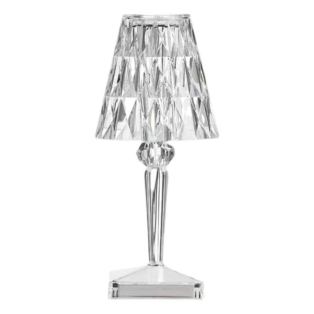 Популярная современная портативная Настольная лампа Kartell с сенсорным экраном и кристаллами и бриллиантами, USB-зарядка, настольная лампа, светодиодная прикроватная лампа со стразами