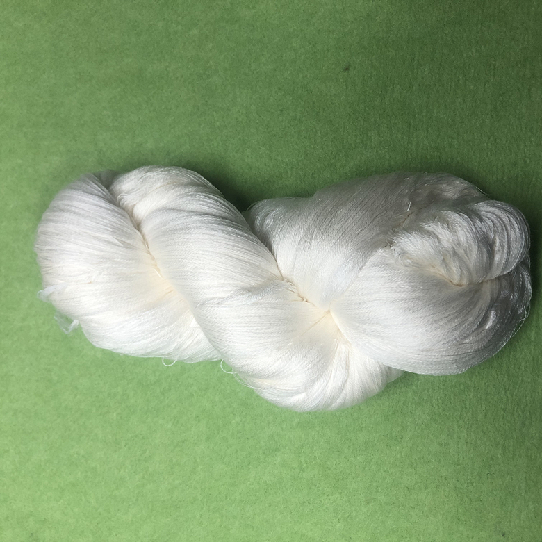 100% Acrylic yarn in NM28/2, 32/2, 36/2 raw white by hanks