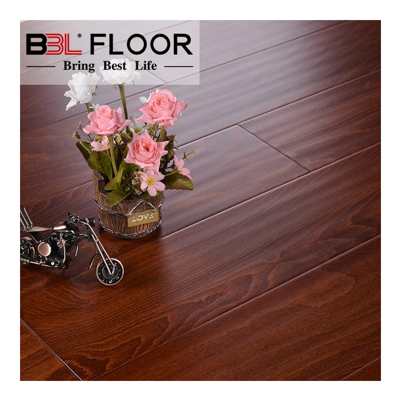 Factory direct sale grade AB european beech negative ions engineered hardwood flooring