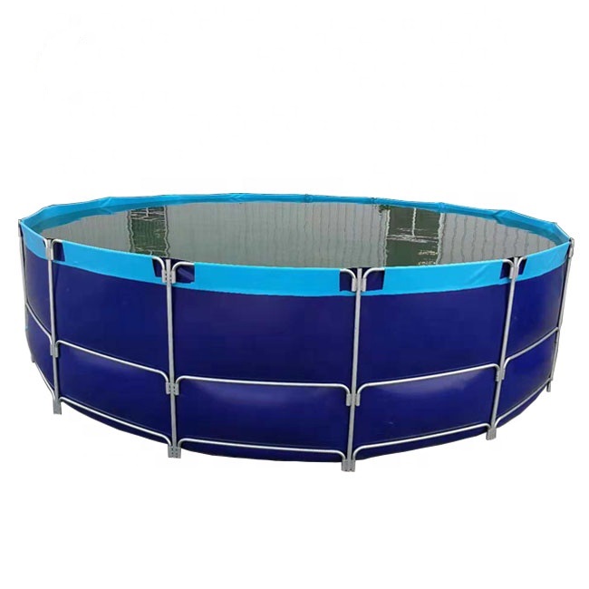 Hot and durable fish pond tarpaulin pvc pvc portable fish pond pvc fish tank tarpaulin