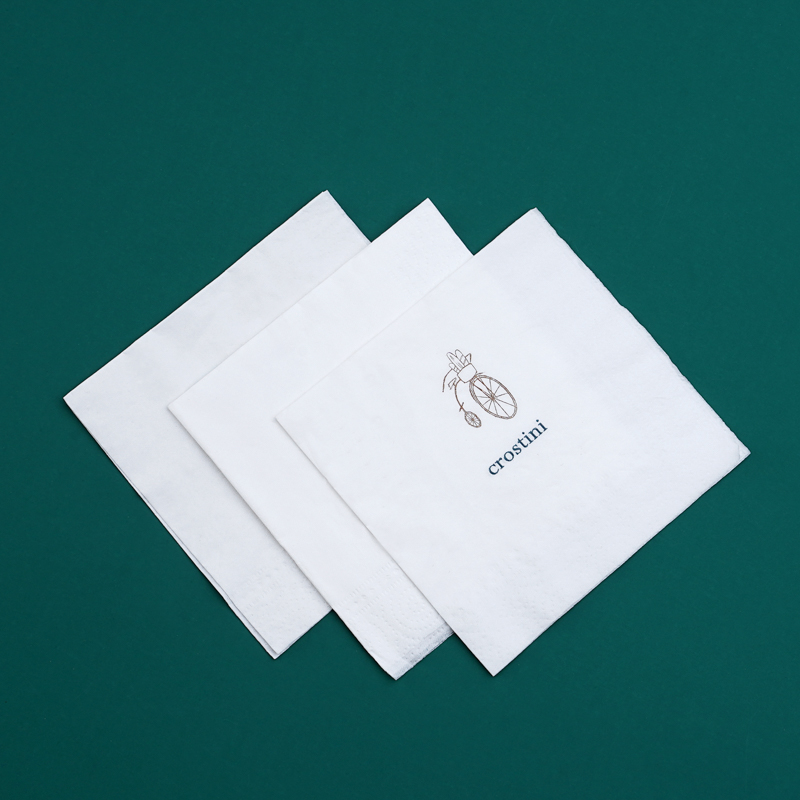 KW-A123 наивысшего качества 18gsm 3Ply напечатанные бумажные партия салфетки 230*230 мм белые салфетки Бумага