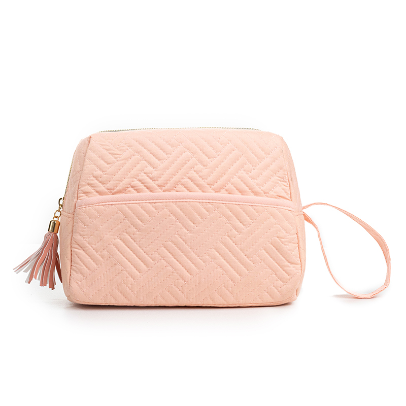 Stock New Fashion Cotton Makeup Storage Bags Travel Toiletry Set Makeup Bag Tote Bags