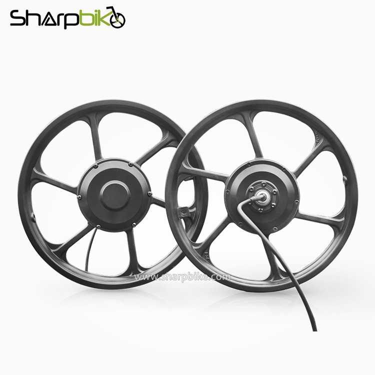 Sharpbike электрический велосипед с одной стороны измельчитель одиночного вала двигателя 250W/350w MT916D