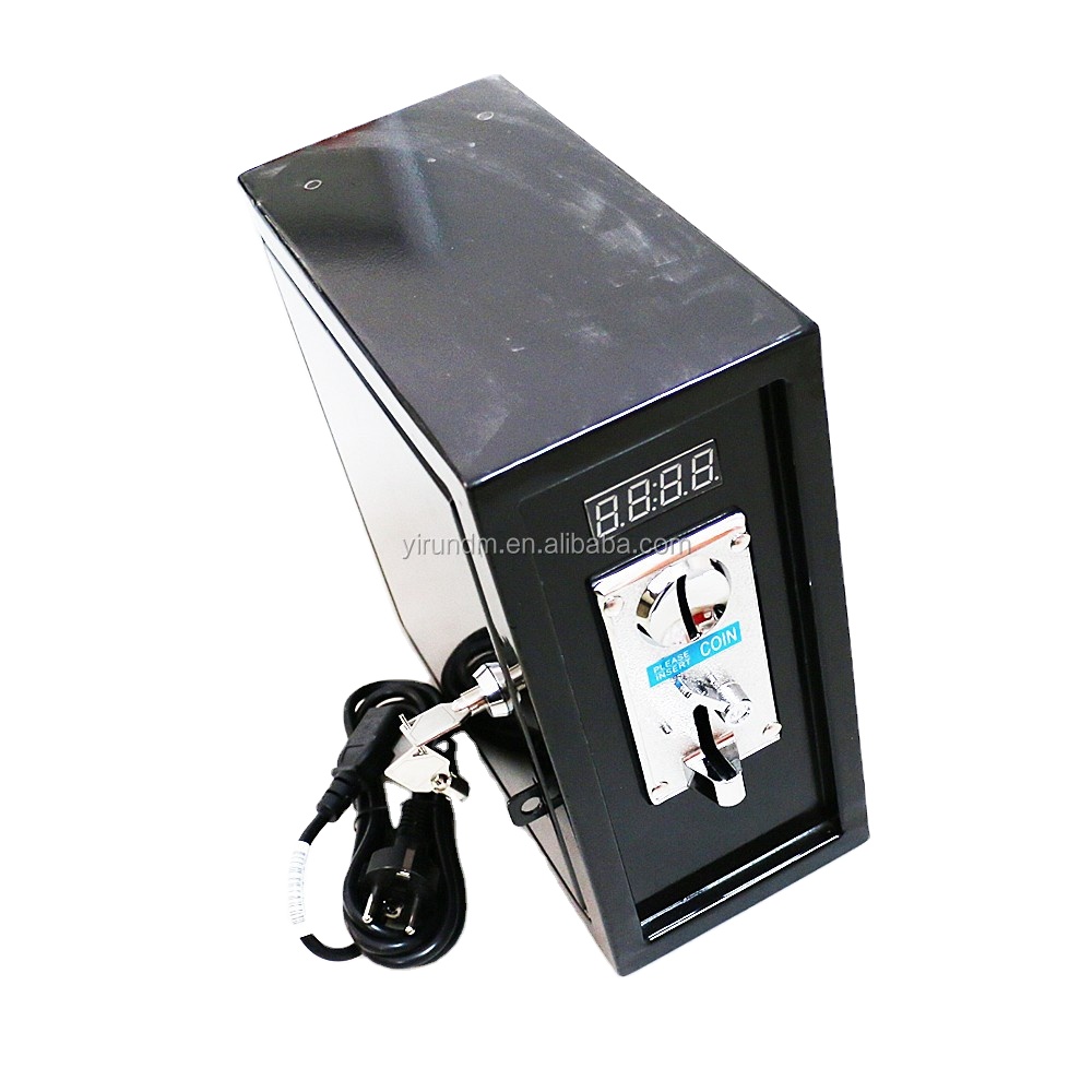 110V 220V Coin Operated Timer Control Box Vending Machine CPU Coin Acceptor Timer Control Box With Comparable Coin Selector