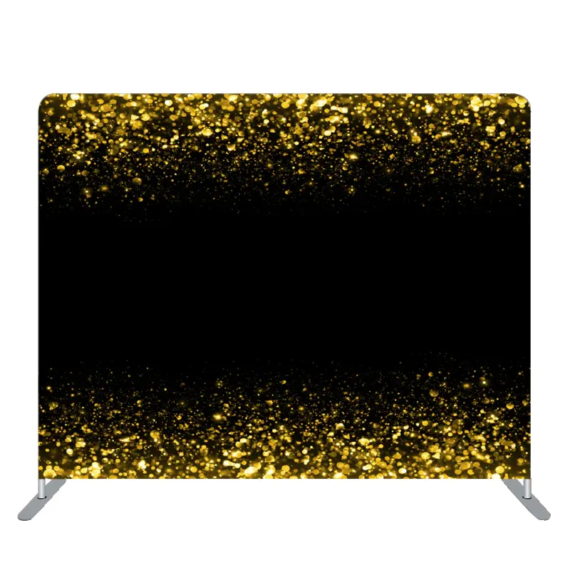 Single Sided or Double Sided Printing Tension Fabric Backdrop Display led