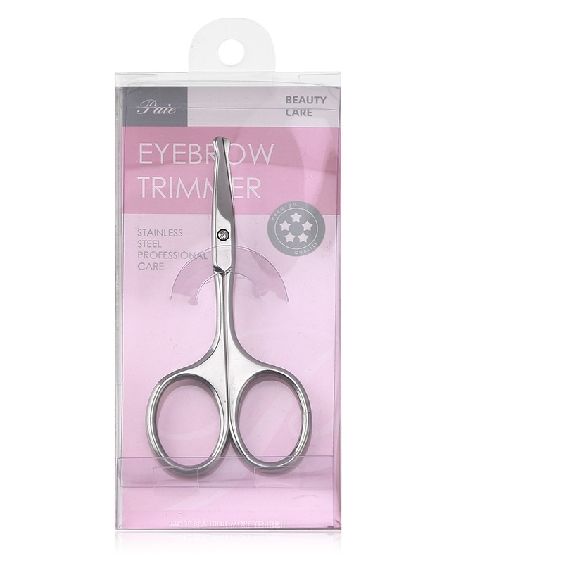 Beauty Tools Mustache Scissor Makeup False Eyelash Nose Hair Scissor