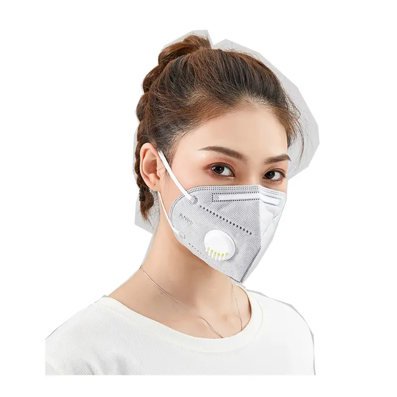 Wholesale Disposable face mask kn95 mask with valve GB2626-2006 face mask filter