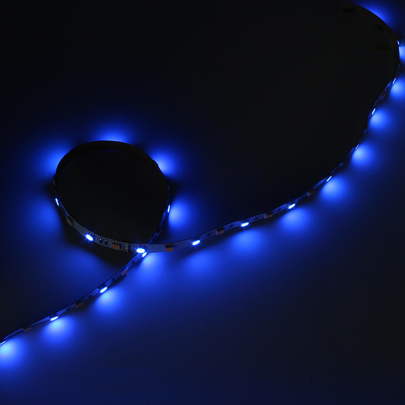 Высокое качество микс цвет высокий люмен 60 светодиодов/метр Smd5050 Rgbw/Rgb + W 5m 24V Светодиодная лента со светодиодным контроллером