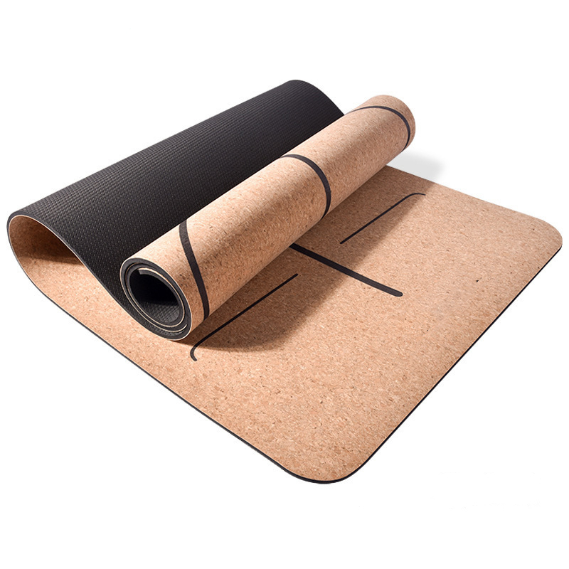 Low Cost Cork Yoga Mat Yoga Equipments Eco Friendly Yoga Mat