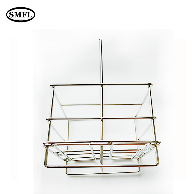 SMFL Stainless Steel Beer Holder Portable Bottle Rack For Bar