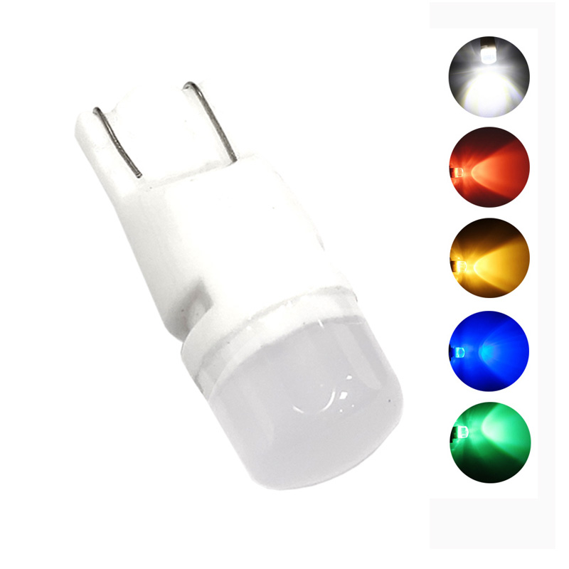 Керамика T10 W5W 2835 2SMD, лампы для номерного знака с клиновидным цоколем, W5W, поворотная боковая лампа, лампа для чтения, купольная лампа, автомобильная парковочная лампа, янтарно-розовая