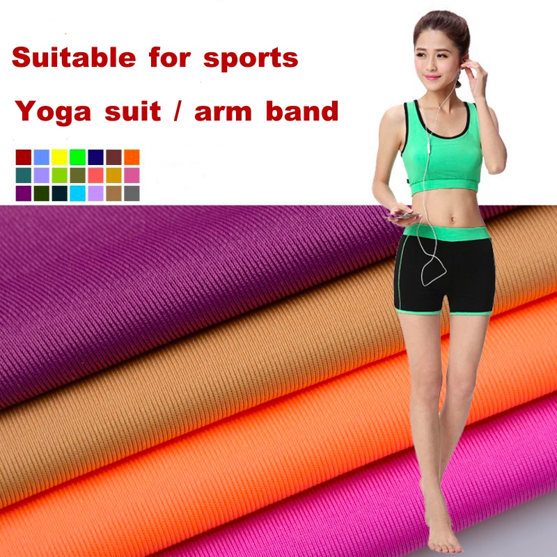 China wholesale weft knitting nylon spandex sports fabric