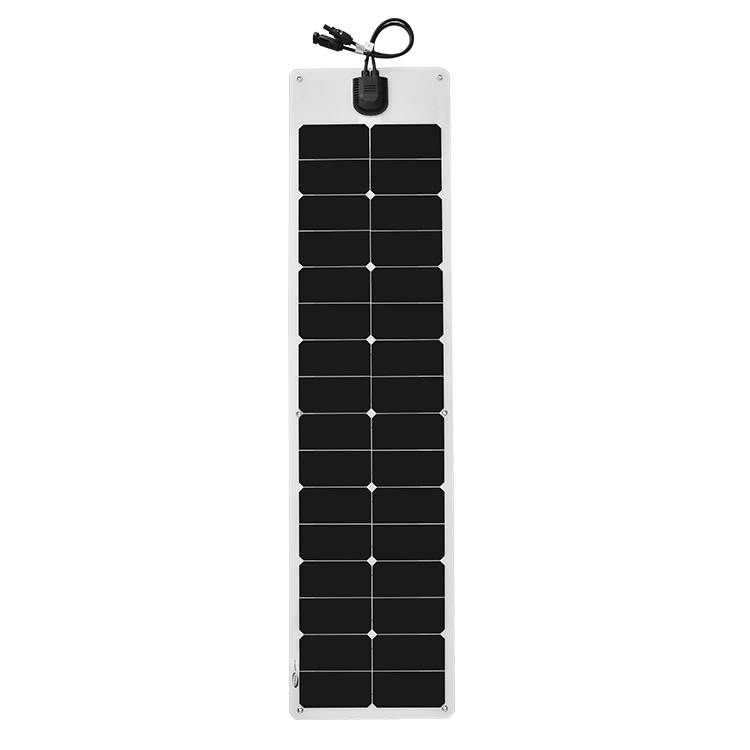 Портативная Гибкая солнечная панель Sunpower 50 Вт ETFE с тонкой пленкой, размер под заказ, 12 В, 18 в