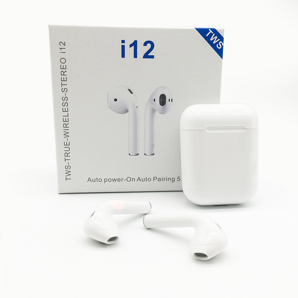 Amazon TOP Inpods 12 tws bluetooth стерео наушники i12 1:1 наушники с активным шумоподавлением ios android phone