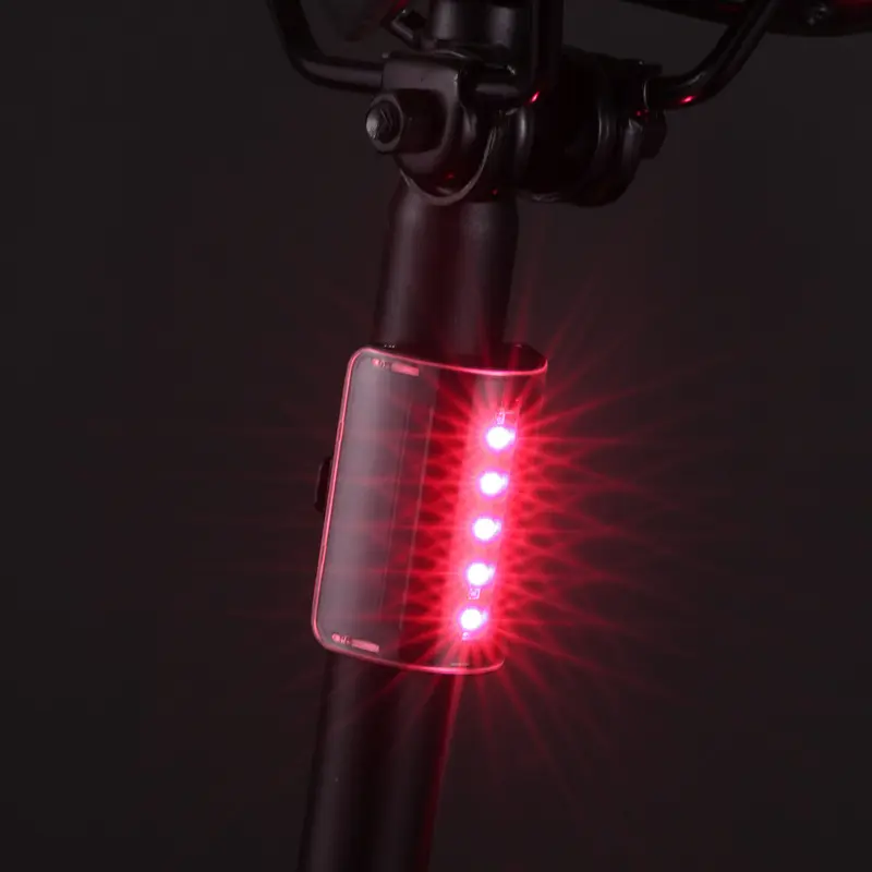 Умные велосипедные аксессуары, сенсорный задний фонарь для велосипеда, водонепроницаемый, с зарядкой от Usb, задний фонарь для горного велосипеда, велосипедный фонарь