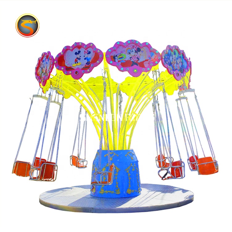 children park item amusement park top rides electric attraction flying chair games for sale