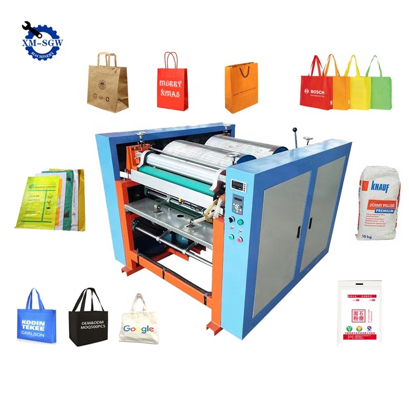 Factory Price Non-Woven Three-Color Woven Bag Letterpress Printing Machine Can Be Matched With Bag Collecting Machine