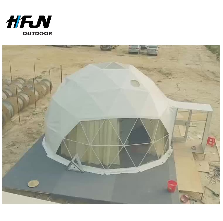 Открытый Glamping роскошный Igloo Geodome палатка геодезические купола палатки для дома