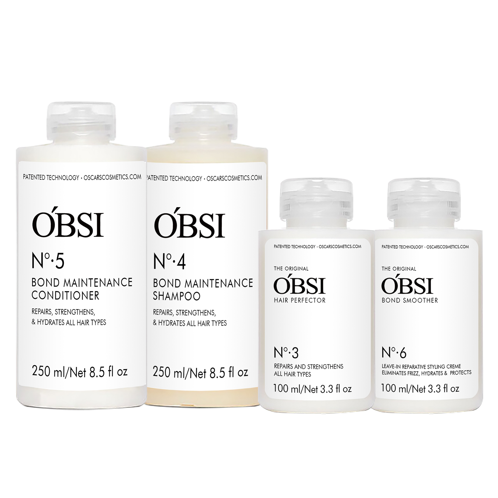 Label brand custom wholesale OBSI Protect hair color,split ends and curls and repair damage Moisturize any Hair care set shampoo