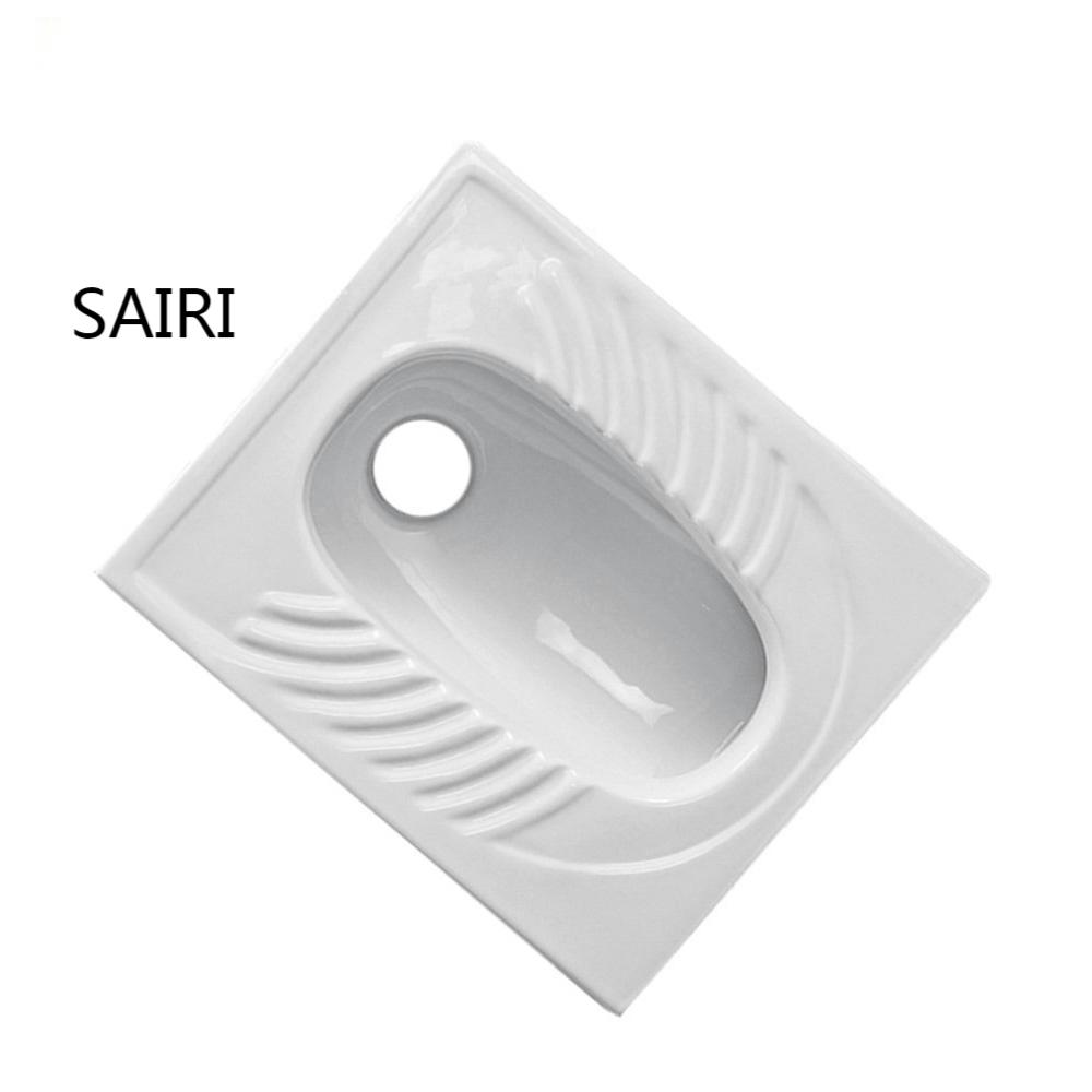 2021 Fashion Bathroom Good Sanitary Ware Accessories Ceramic Squat Pan