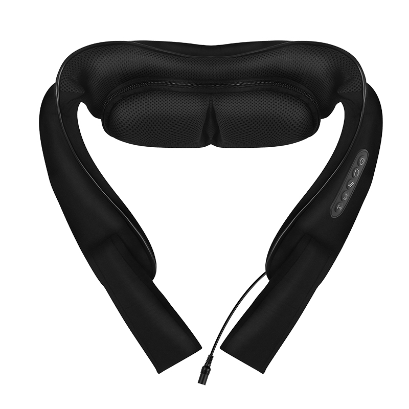 Electric Back Massager For Neck Back Pain Relief, Shiatsu Shoulder Foot Massage Pillow With Heat