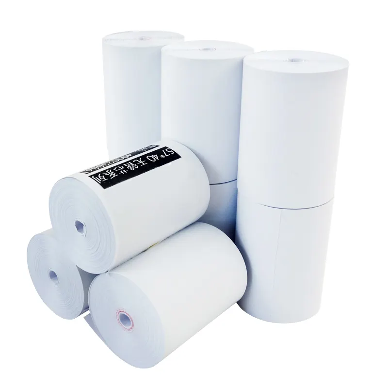 Free Sample Thermosensitive paper Roll 80mm 57mm for cash register ATM POS Thermosensitive paper roll