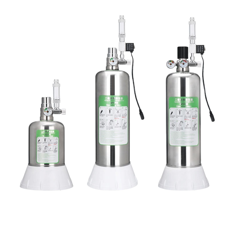 ZRDR Aquarium DIY CO2 Generator System Kit With Pressure Air Flow Adjustment Water Plant Fish Aquarium Co2 ValveCo2 gas cylinder
