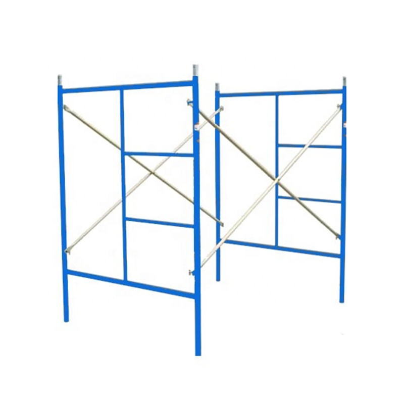 Mobile Frame Scaffolding Ladder Type Frame Metal ladder frame scaffolding system