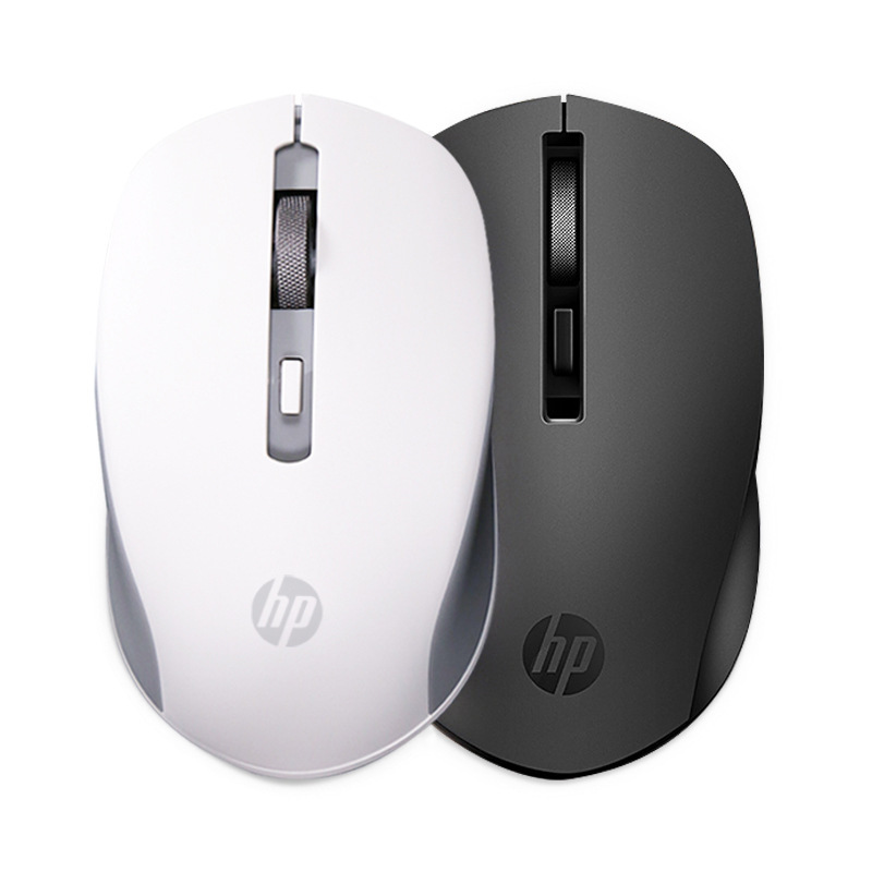 Беспроводной 2,4G Мышь HP S1000plus Веб камера для компьютера и ноутбука беспроводная компьютерная мышь энергосбережения компактный S1000 Беспроводная Бесшумная мышь