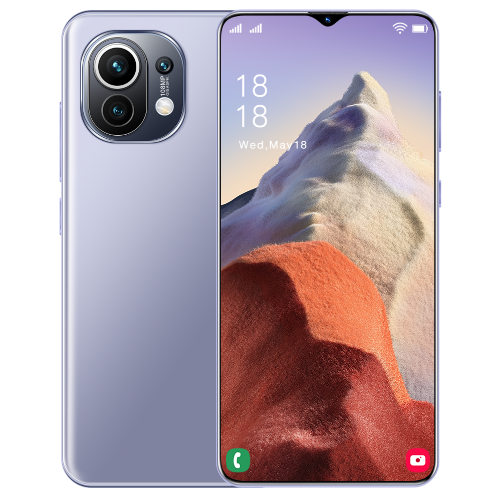 m11 ultra 6.7 inch Android Smartphones 16GB+512GB 5G LET Cellphones 2 Camera MTK6889 Face ID Unlock Dual SIM Mobile Phone