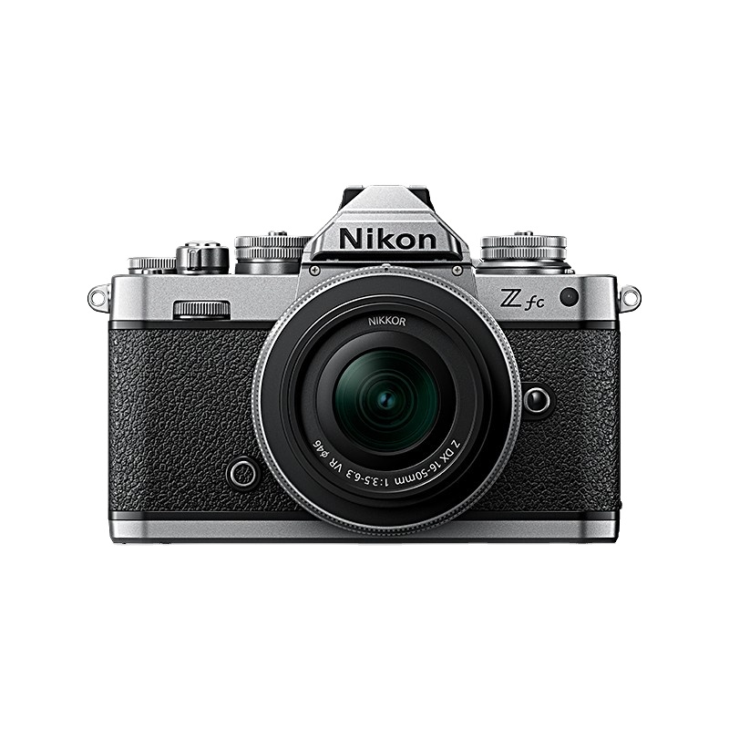 Nikonn Z FC микро-одиночная Цифровая камера (ZFC) микро-одиночный комплект (Z DX 16-50 мм f/3,5-6,3 VR микро-одиночный объектив) серебристо-черный