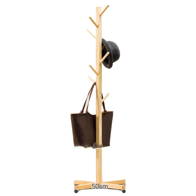 Kainice Wholesale wood rose gold hangers coat hanger rack round clothes rack