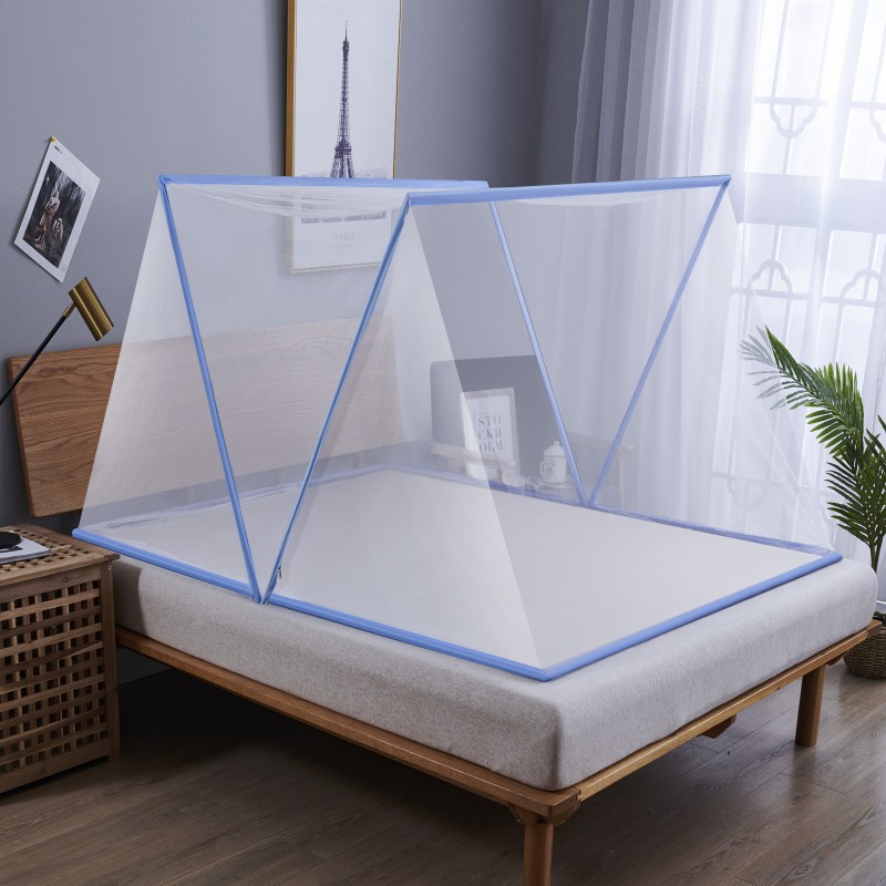 Amazon Mosquito Net Kids Portable Double Doors Foldable Mosquito Net Polyester Bed