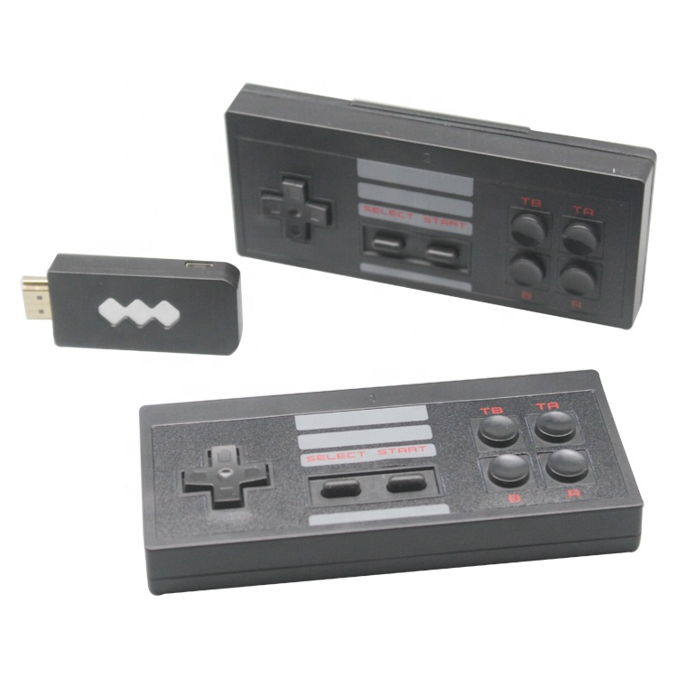 Built in 1500 Classic Games 4K HD Video Game Console Mini Retro Console Wireless Controller TV Output Players