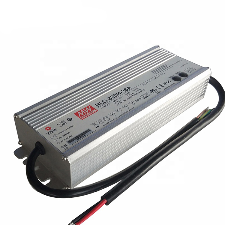 MeanWell Hlg-320h-24ab Hlg-320h-36 Hlg-320h Hlg-320h-48ab Hlg-320h-54a бренд Mean well представляет LED драйвер блок питания