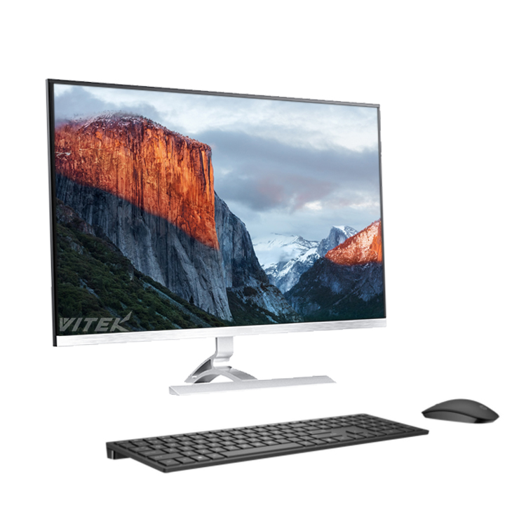 Дешевые 21,5 дюймов белый сенсорный экран все в одном пк i3 i5 i7 OEM настольный компьютер для умный класс