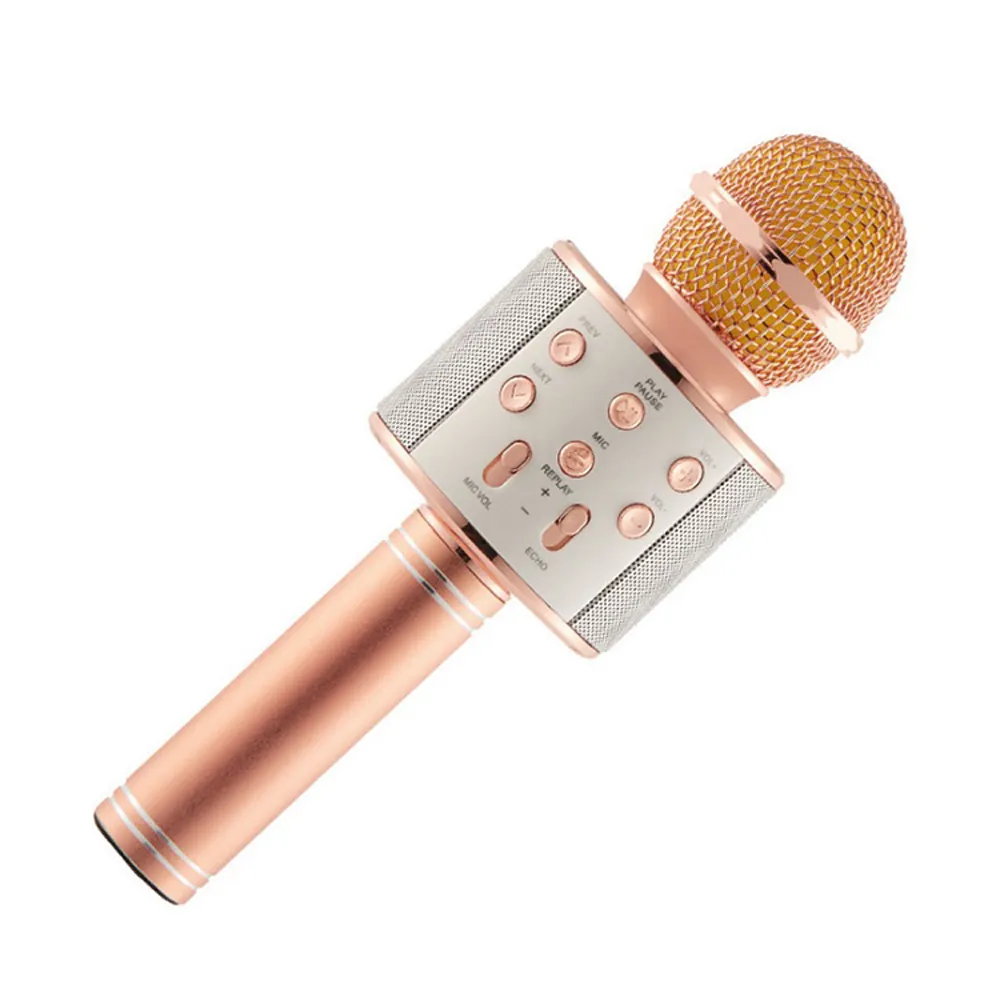Портативный bluetooth беспроводной микрофон ws 858, профессиональный портативный Фабричный микрофон, оптовая продажа, продукт для USB, микрофон для караоке