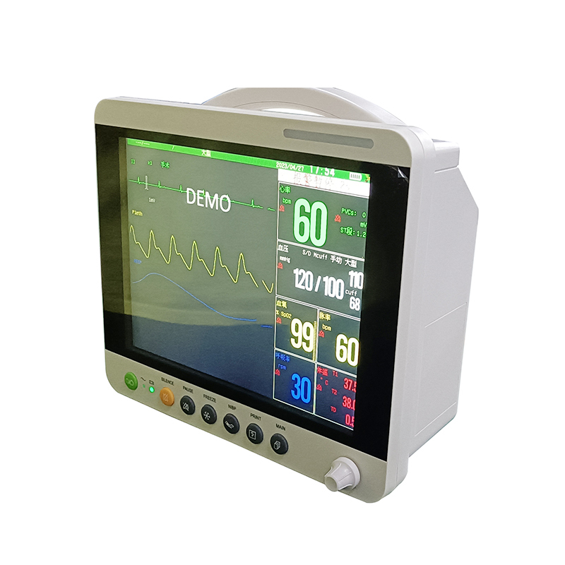 Custom Portable Human or Animal Use Vital Signs Monitor Multiparameter ECG Monitor Hospital Bedside Monitors