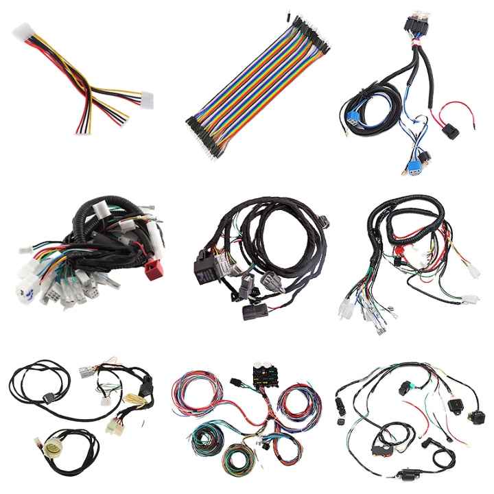 Factory manufacturing custom wiring harness auto electrical cables wire harness assembly