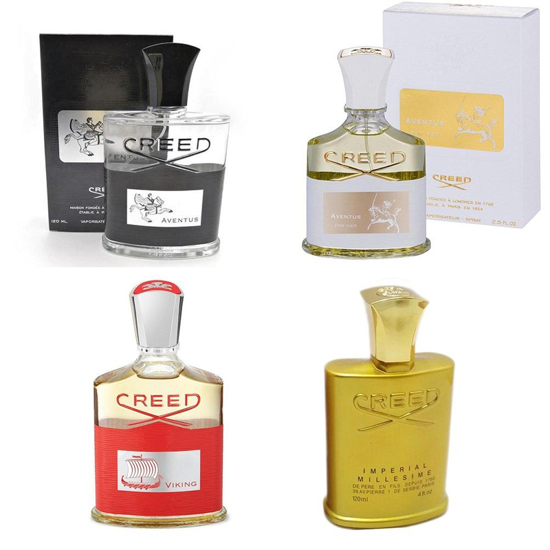 10 видов духов для мужчин и женщин Creed pesmoke Creed Aventus Millesime Imperial Viking Silver Montain 120 мл 100 мл 75 мл долговечные