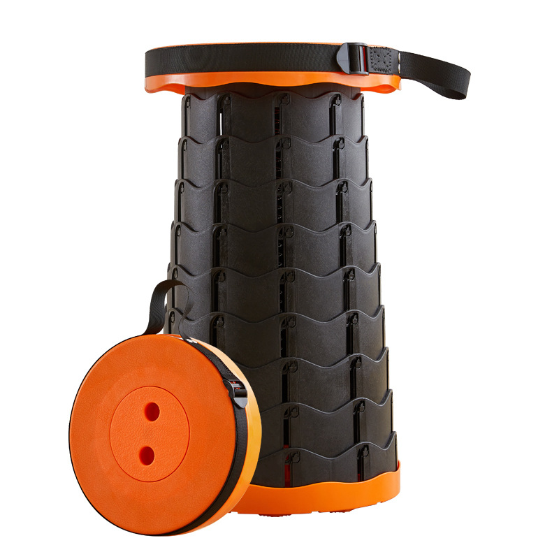 2021 latest telescopic stool for Camping Fishing Hiking