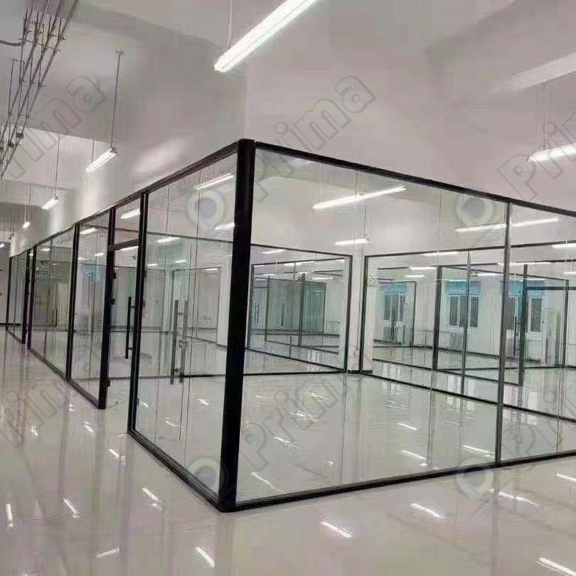 partition glass wall partit modern offie full height glass partition wall soundproof