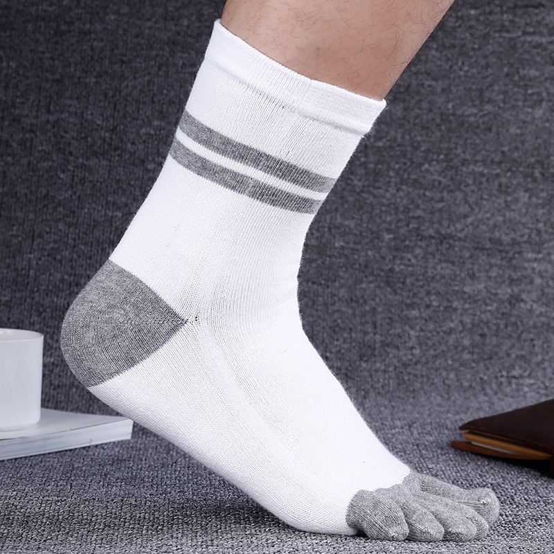 Best Selling Coolmax Five Finger Injinji Toe Socks High Quality Five Fingers 5 Toe Socks No MOQ Custom Toe Socks Five Finger