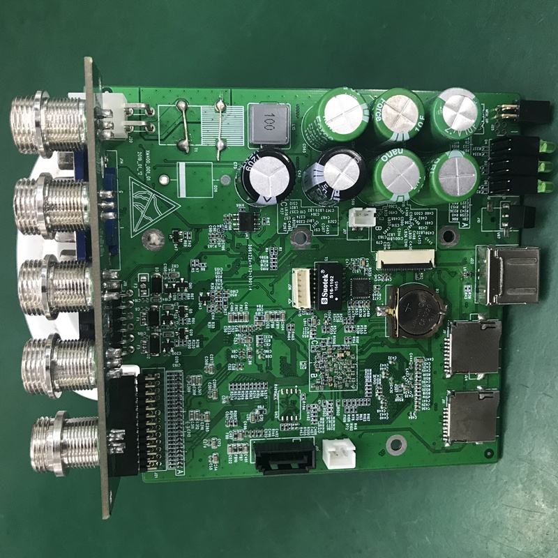 Заводская ODM 1 канал 1080P DVR плата H.265 dvr pcb плата максимальная поддержка 2*512 ГБ TF карта для сливной камеры