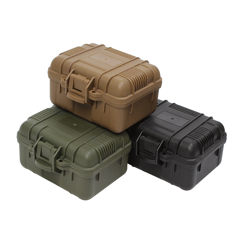 Tactical Outdoor Hunting Equipment Sealed Protective Box with Sponge Waterproof Safety Instrument Toolbox
