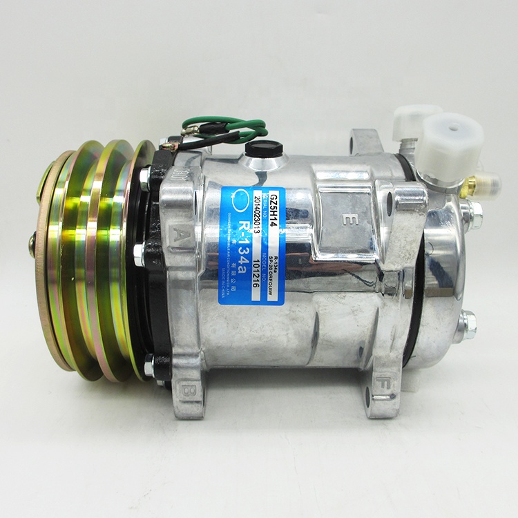 Dc 12V 24V Ac Compressor For Universal Truck 508 Air Conditioning Compressor