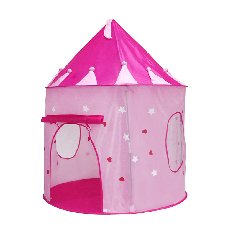High Quality Castle Kids Ger Tent Child Indoor&Outdoor Folding Play Tent Pop Up Kids Play House Noctilucence for sale Toy Tents